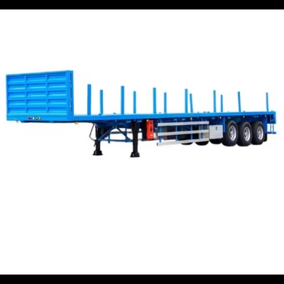 Hot Selling  40ft & 20ft &45ft& 53ft Steel Container Durable  Flatbed Semi-Trailer for Normal Bulk Cargo Transport