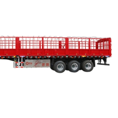 Heavy Cargo Transportation 30t-90t Truck Semi-Trailer Tipping Bucket 3/4/5/6 Axis Mechanical Semi-trailer Bucket for Heavy Cargo