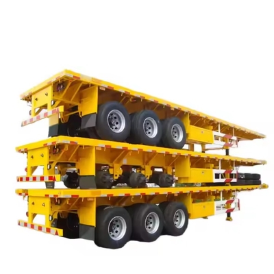 Heavy Cargo Transportation 30t-90t Truck Semi-Trailer Tipping Bucket 3/4/5/6 Axis Mechanical Semi-trailer Bucket for Heavy Cargo