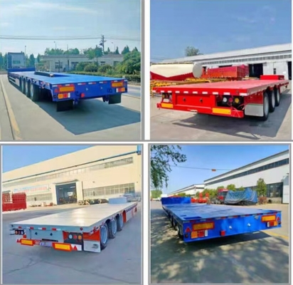 Heavy Cargo Transportation 30t-90t Truck Semi-Trailer Tipping Bucket 3/4/5/6 Axis Mechanical Semi-trailer Bucket for Heavy Cargo
